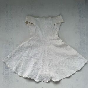 Forever 21 Off Shoulder Textured Dress